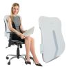 Shiatsu Back Massager 3D Deep Tissue Kneading Massage Pillow Cordless USB Rechargeable with 3 Massaging Modes 2 Heating Levels 10Mins Auto-Off for Bac